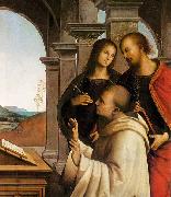 Pietro Perugino The Vision of St Bernard painting